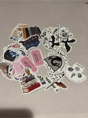 OVER 40+ Bookish Stickers - ACOTAR, SJM, Fourth Wing